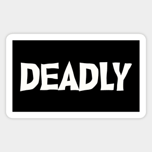 Deadly Monster Sticker